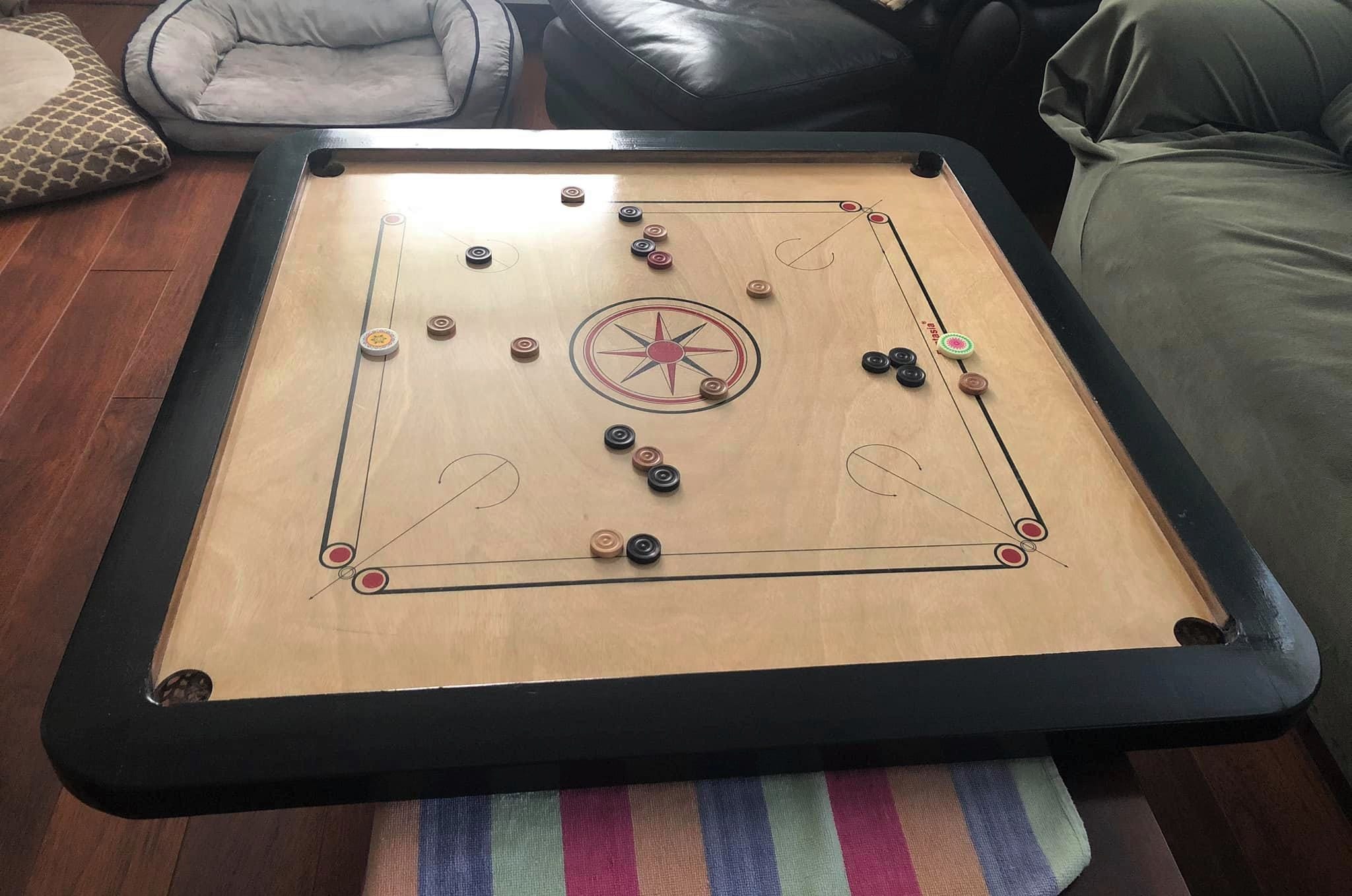 Indian board game makes for great family fun. Exes battle it out.