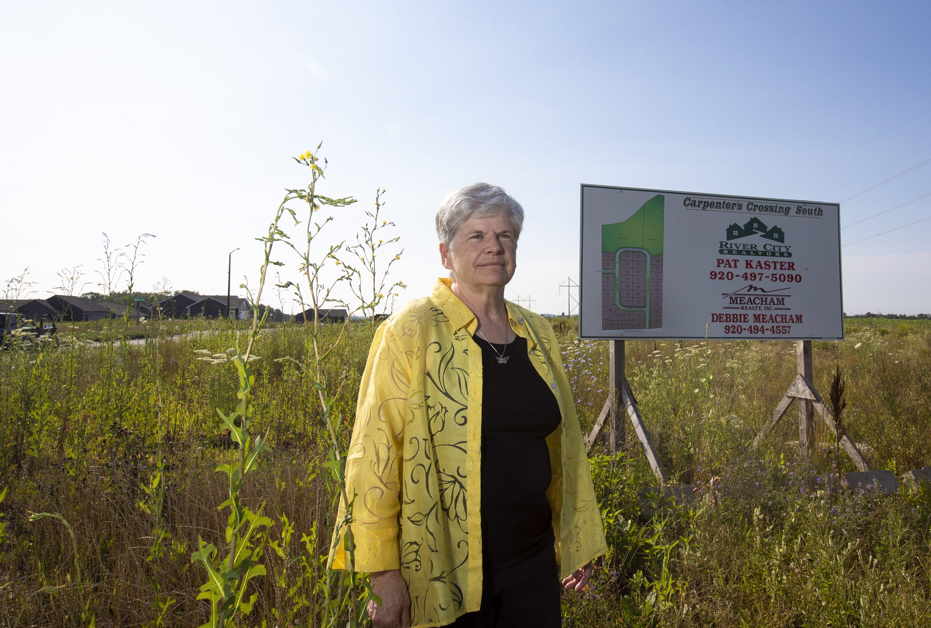 Pat Kaster owner of River City Realtors poses for a portrait at Carpenter's Crossing South, Friday, July 16, 2021, De Pere, Wis. Samantha Madar/USA TODAY NETWORK-Wisconsin