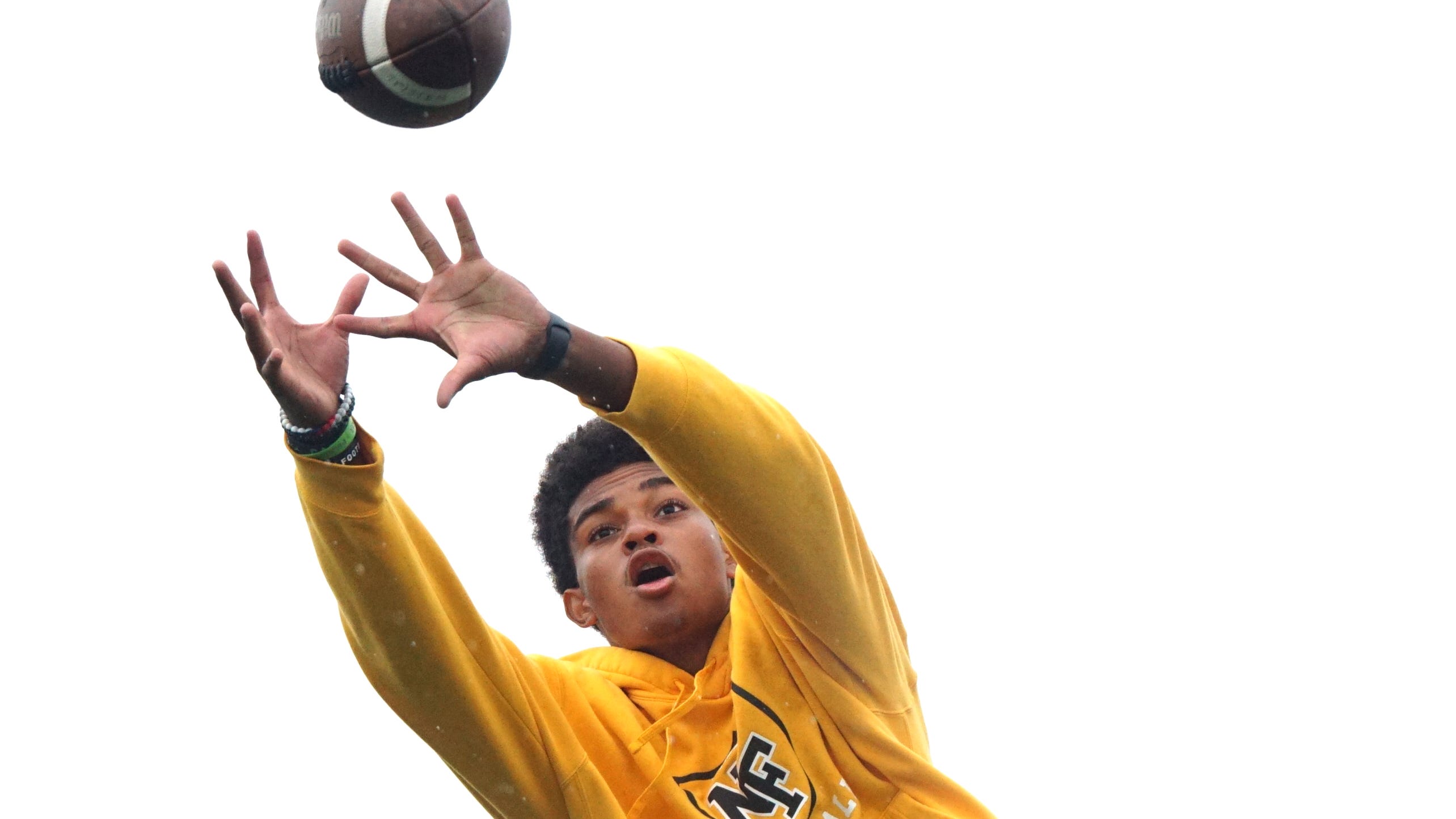 North Farmington football senior Aaron Rice commits to Navy