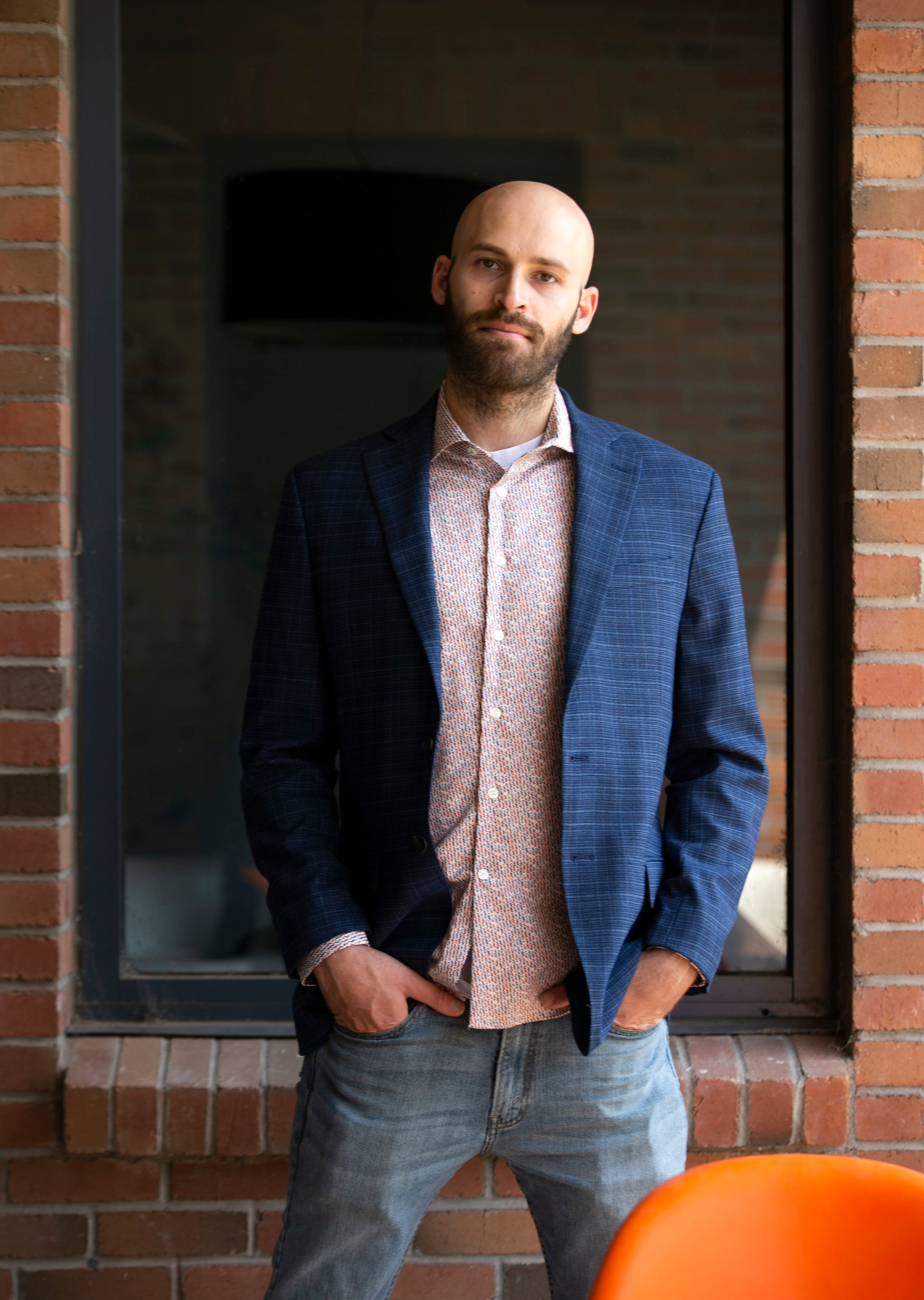 Jonathan Udell is an attorney with the Rose Law Group and a communications director with Arizona NORML. He is seen at the Rose Law Group offices in Scottsdale on July 16, 2021.