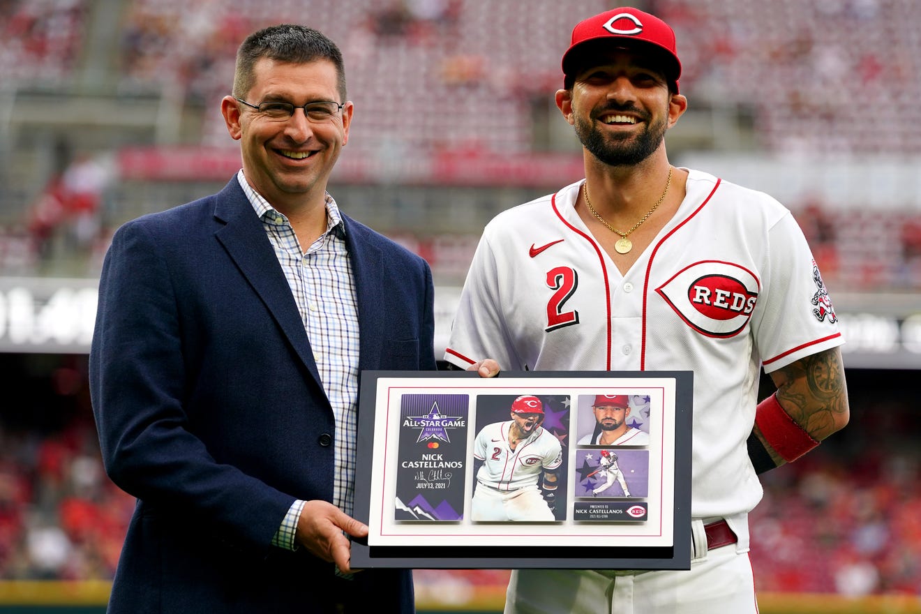 MLB trade deadline 2025 Nick Castellanos talks Cincinnati Reds trades