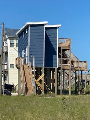 Weston and Amanda Lyall brought their beach house together with an impressive timeframe and budget.