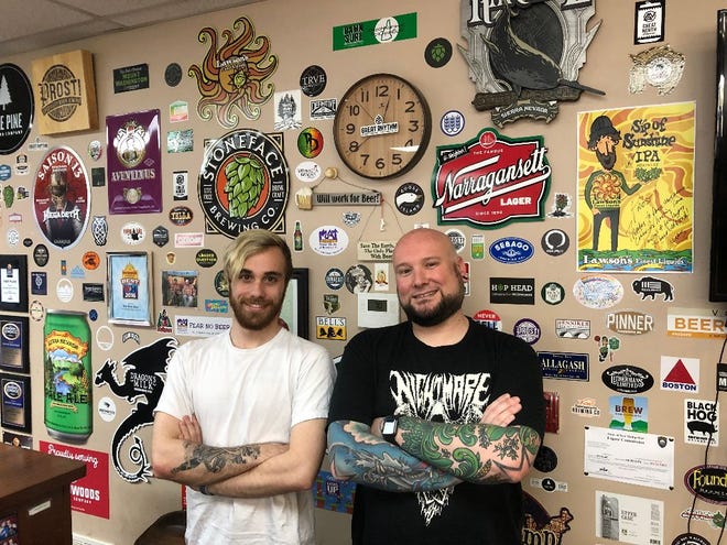 Prost! co-owner Chris Tynan, right, with and his nephew Josh Ward can be found behind the counter at Prost! most days.