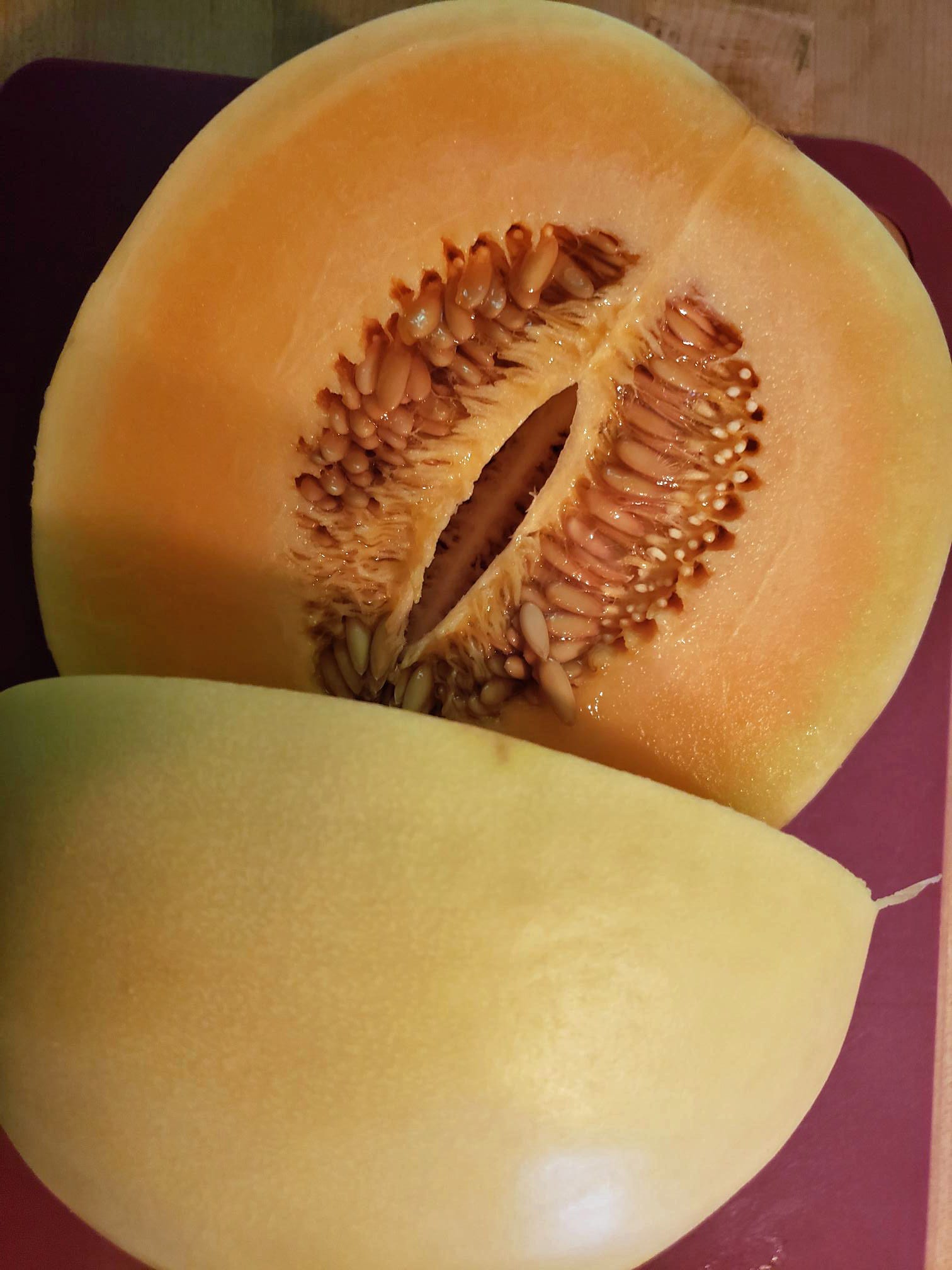 Try an orangeflesh honeydew melon while they're available