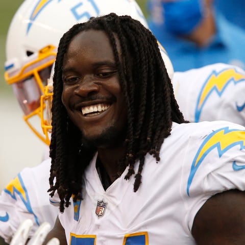 After nine seasons with the Chargers, OLB Melvin I