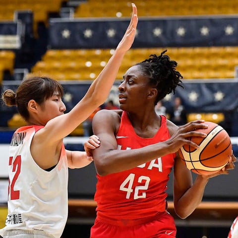 Nneka Ogwumike, right, had her appeal to play for 