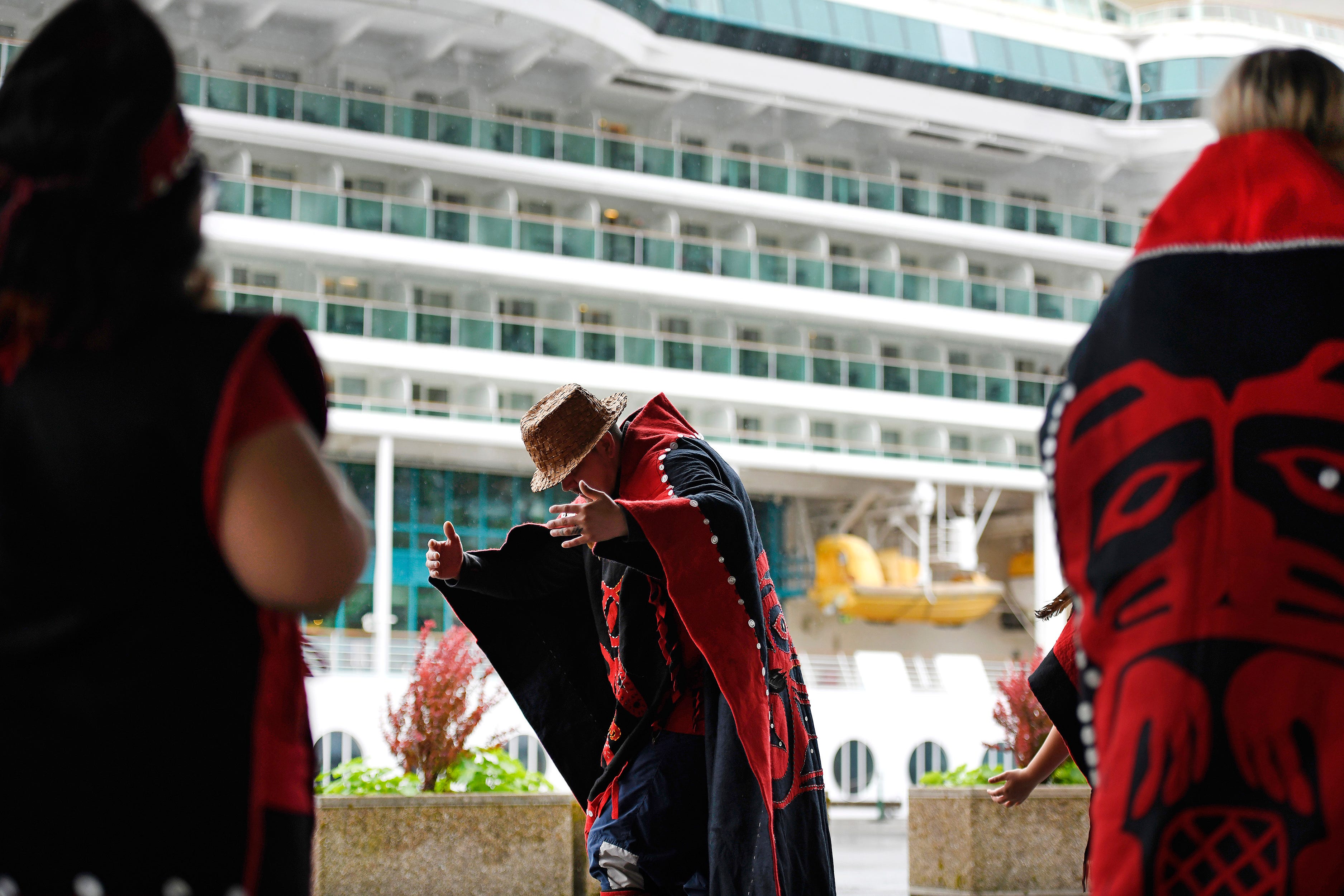 Royal Caribbean cruise ship sailing on first Alaska voyage with paying passengers since COVID-19 pandemic Royal Caribbean cruise ship sailing on first Alaska voyage with paying passengers since COVID-19 pandemic