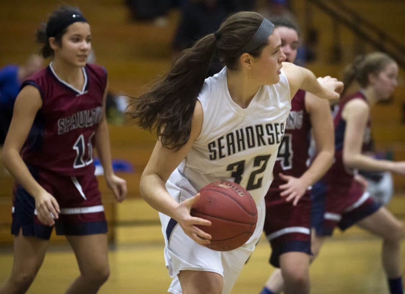 Ilona Maher played basketball in high school.