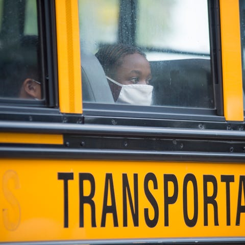 FILE - In this Oct. 12, 2020, file photo, students