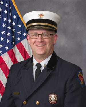 Rockford Fire Department Division Chief of Administration Matthew Knott
