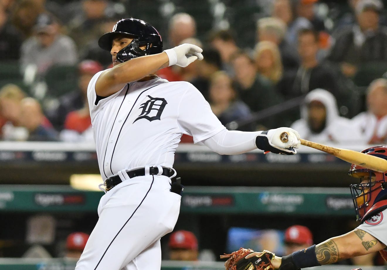 The Tigers placed infielder Isaac Paredes on the injured list on Thursday.