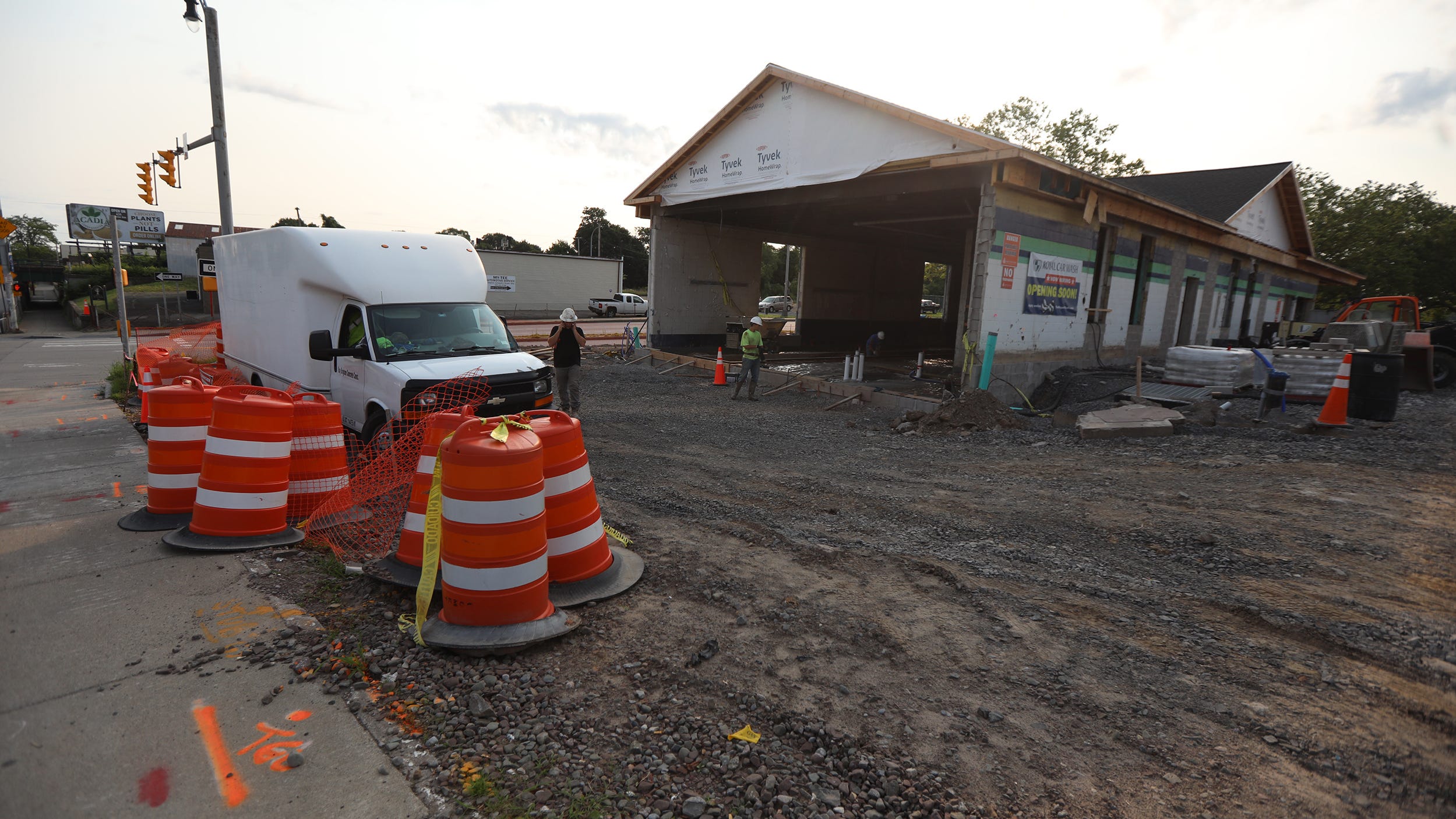 A Royal Car Wash is under construction at the site of the former Buckman's Car Wash at 34 N. Winton Road. It is expected to open in October.