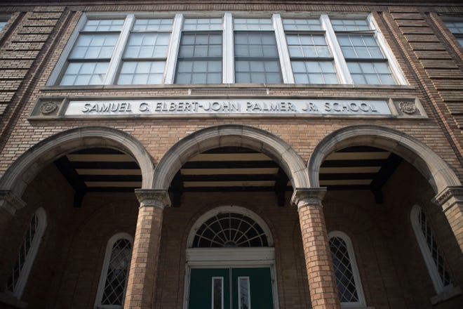 The empty Elbert-Palmer School has become an eyesore for Southbridge residents and community leaders. 