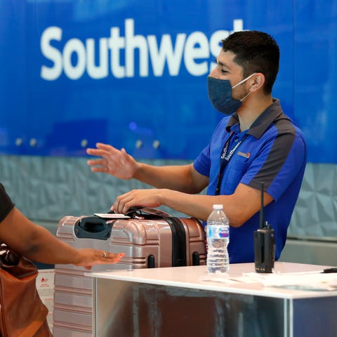 In this June 24, 2020, file photo, Southwest Airli