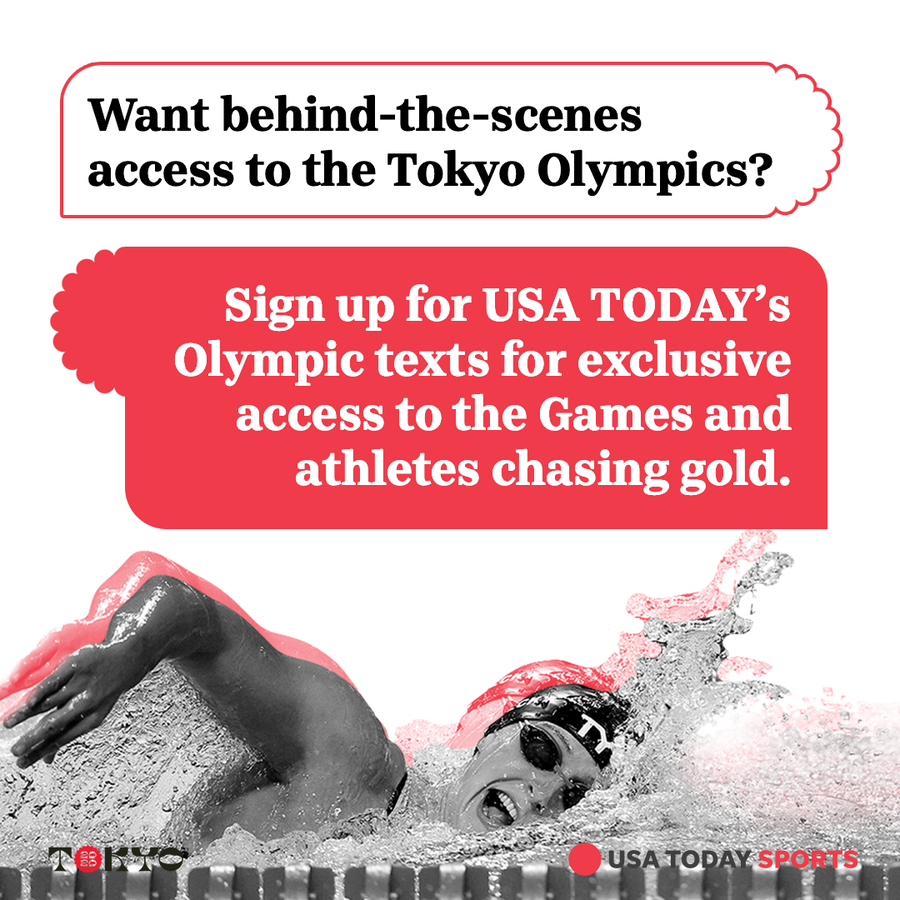 Sign up for USA TODAY's Olympic texts for exclusive access.