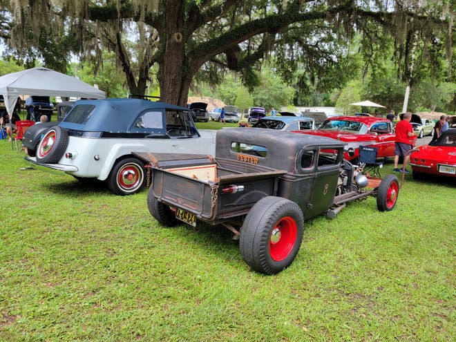 Some of the rides at the recent Hillcrest Baptist Church show.