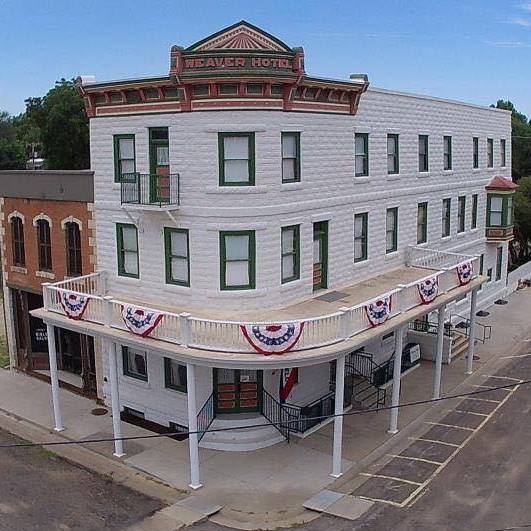 The Weaver Hotel, 126 S. Kansas St. in Waterville, has long been a landmark in the small town.