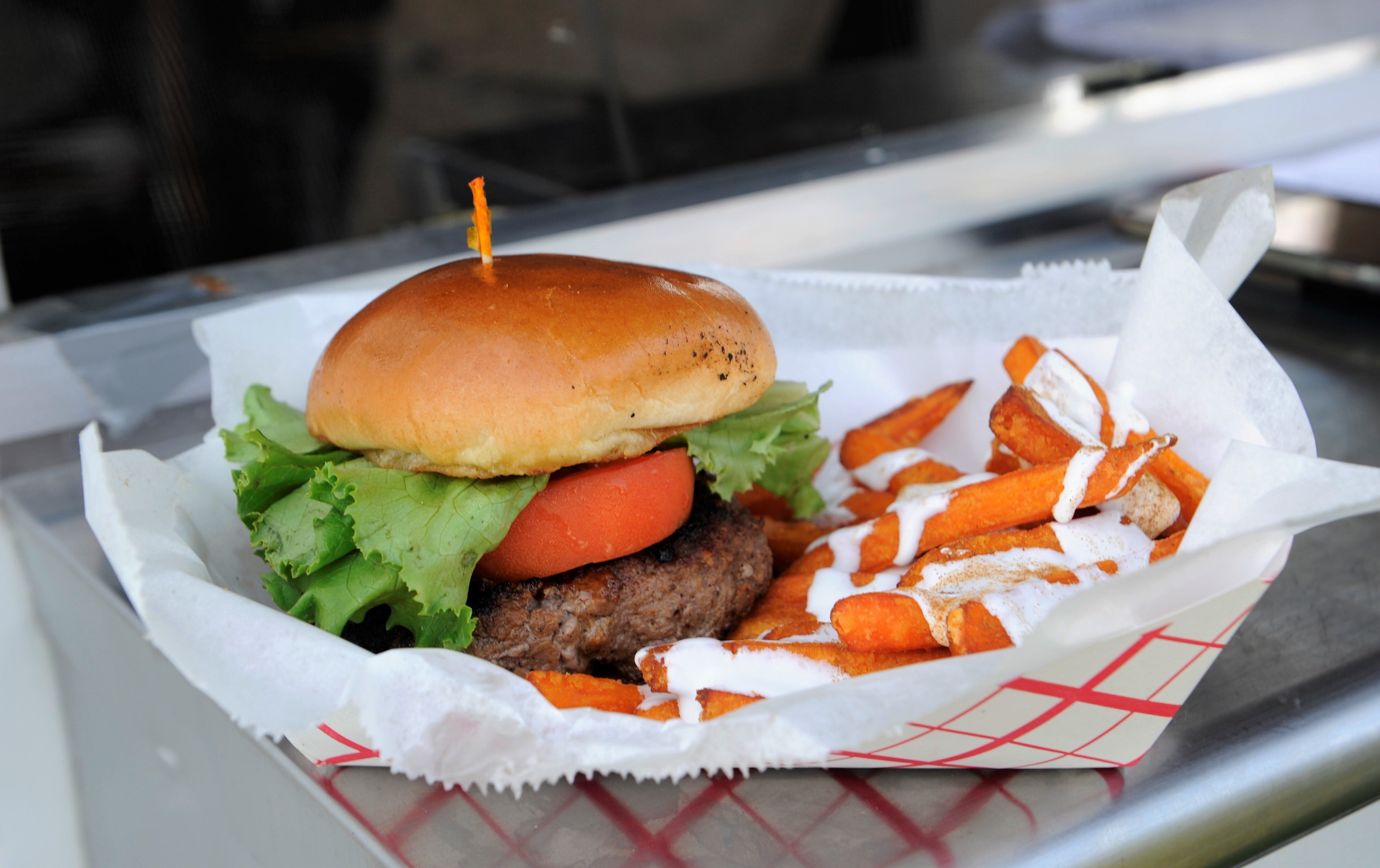 Huge stuffed burgers with a twist at Evansville's Stuft Truck