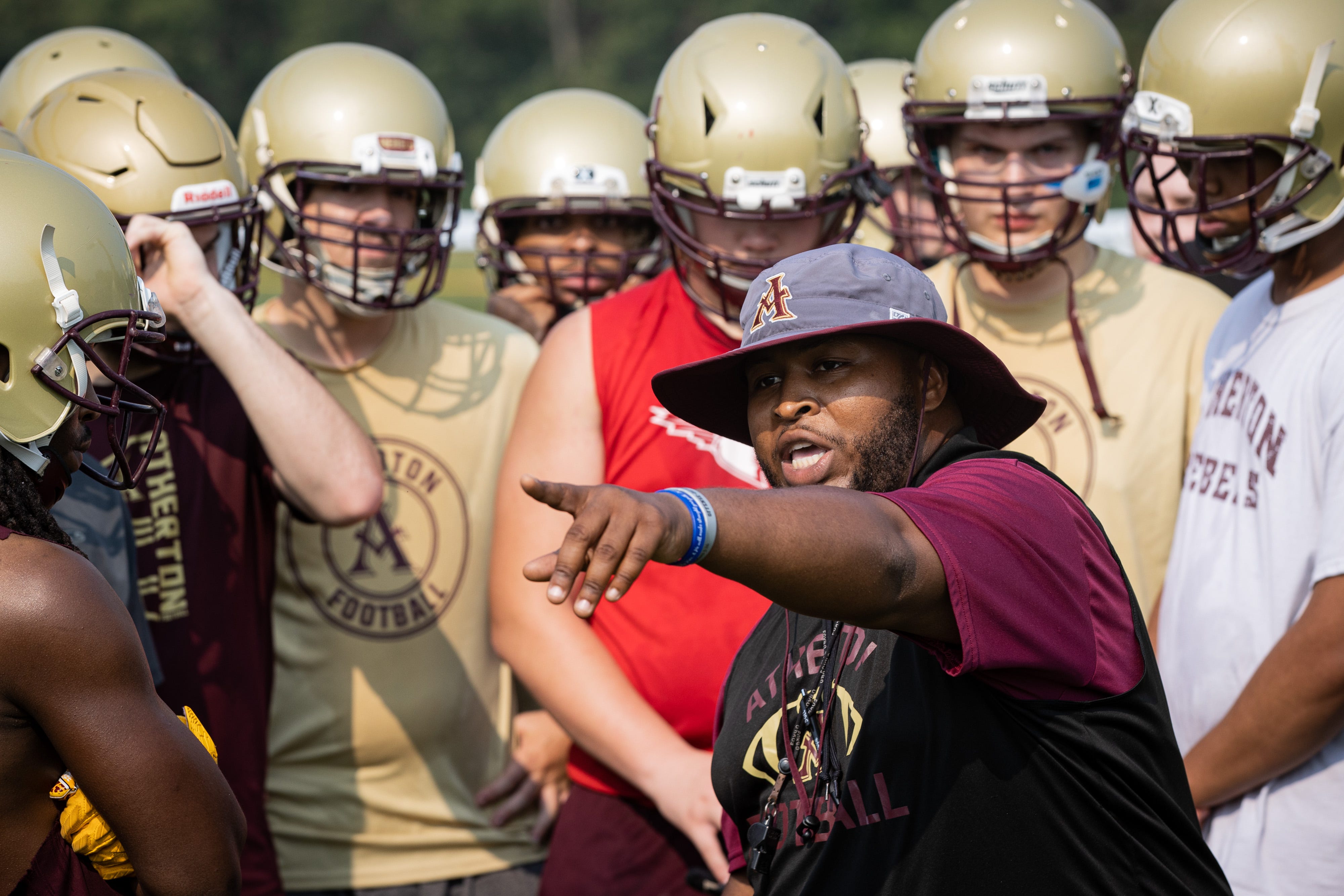 Atherton football returns to practice in run up to season return