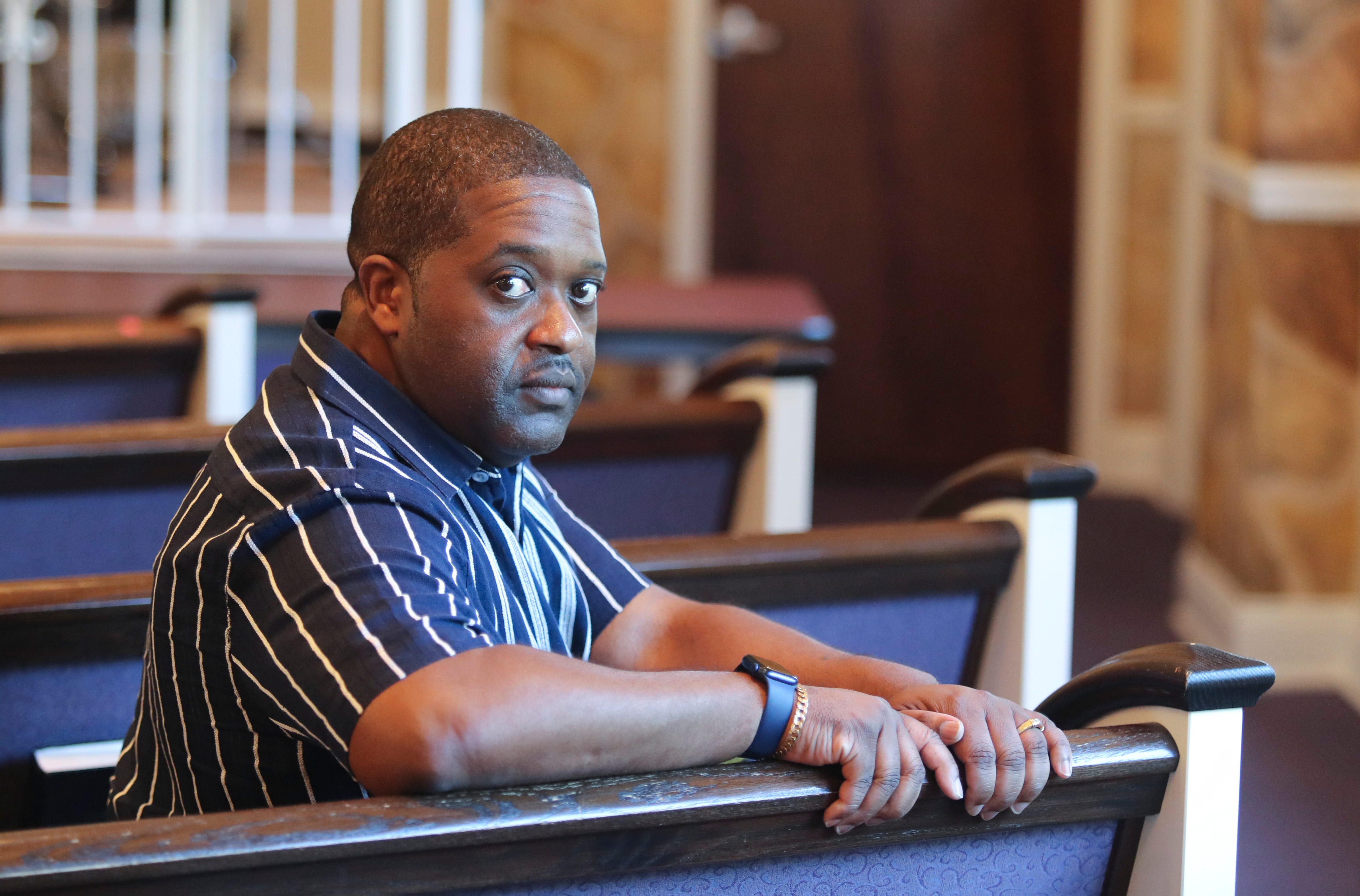 Rev. Christopher Curry of Ezion Fair Baptist Church in Southbridge