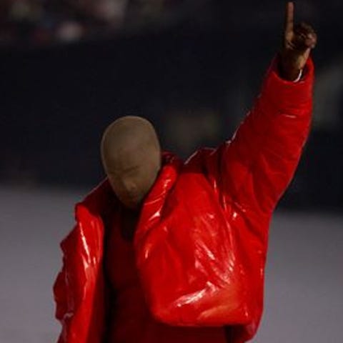 Kanye West was his usual enigmatic self at his "Do