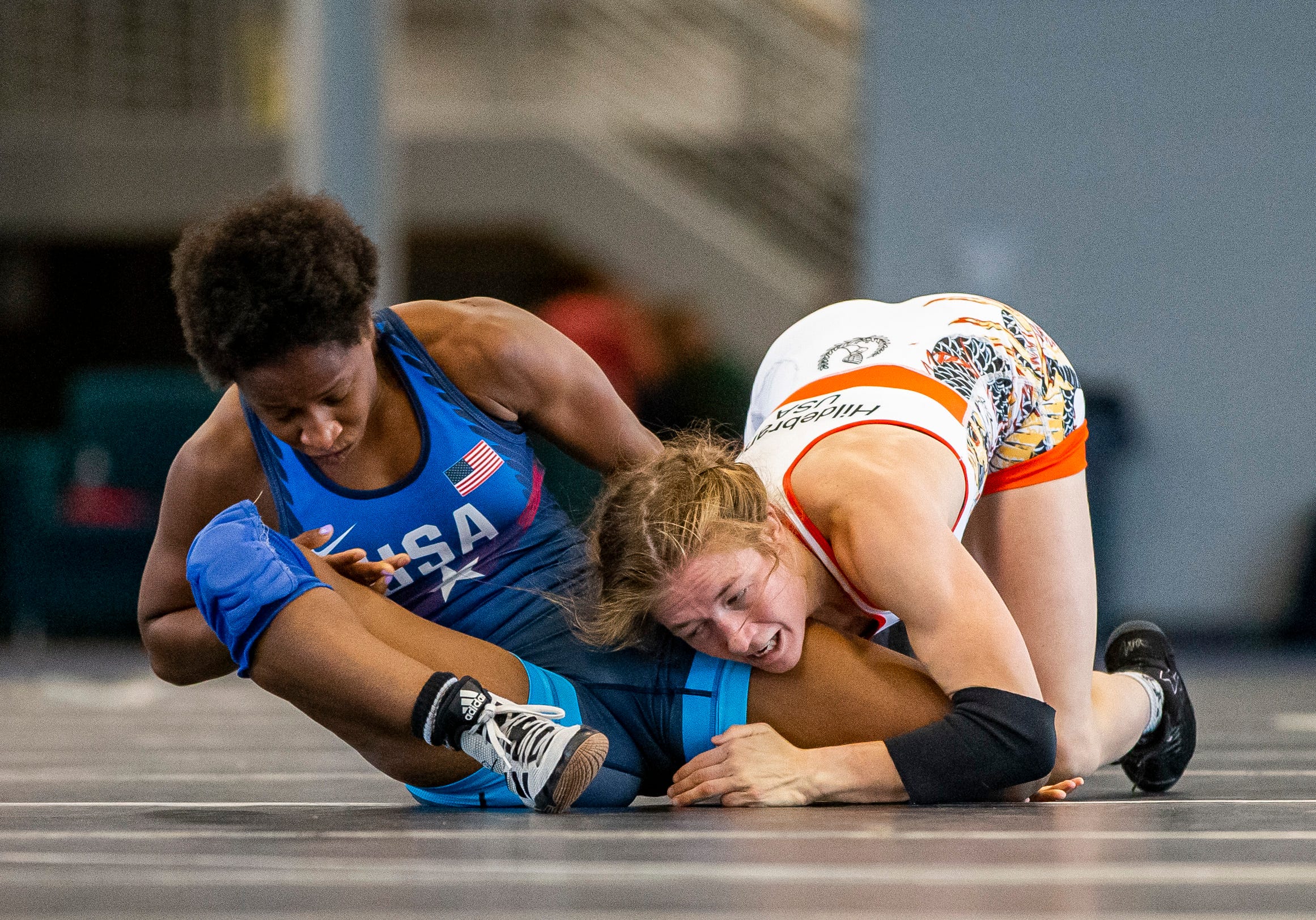 Wrestler Sarah Hildebrandt all business at subdued Tokyo Olympics 2021