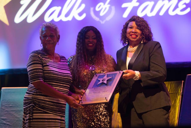 The late Dr. Charles Fold is inducted into the inaugural class of the Cincinnati Black Music Walk of Fame, Saturday, July 24, 2021, at The Andrew J Brady ICON Music Center in the Downtown neighborhood of Cincinnati, Ohio.
The founding inductees were Bootsy Collins, Otis Williams, The Isley Brothers and Dr. Charles Fold.
The Black Music Walk of Fame will be located on Lot 28 across from Paul Brown Stadium will be a connector to The Andrew J Brady ICON Music Center, creating the first music corridor on the Banks. It is scheduled to be completed in the summer of 2022.