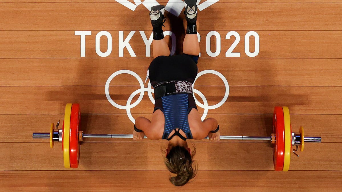 Jourdan Delacruz was disappointed with her finish in women's weightlifting on Saturday.