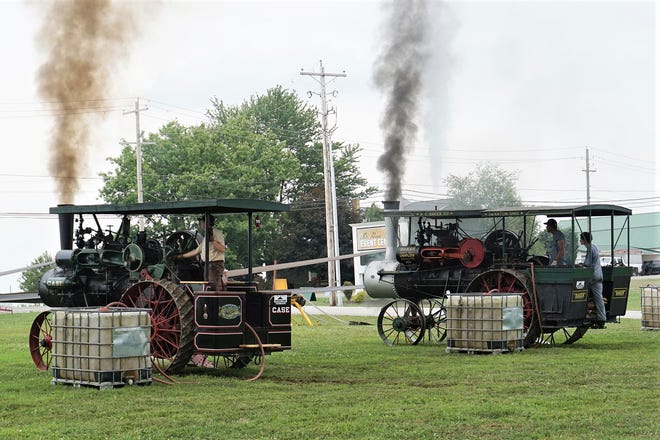 There’s nothing quite like the sights and sounds of steam engines being fired up. These two engines are just a couple of what will appear at the Holmes County Steam & Engine Show in Mount Hope Aug. 5-7.