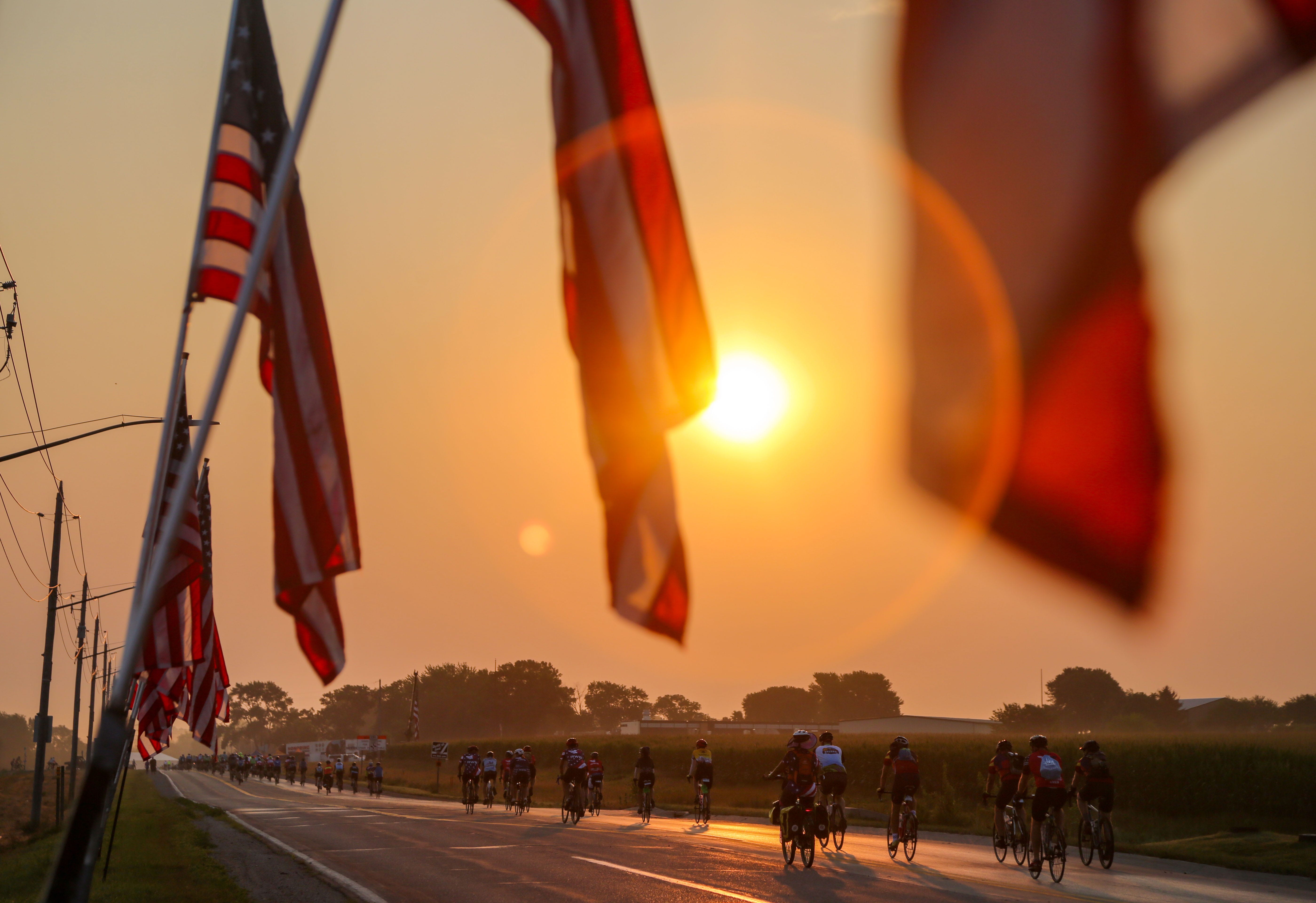 RAGBRAI 2021's weather forecast sees NWS heat advisories for Day 3, 4