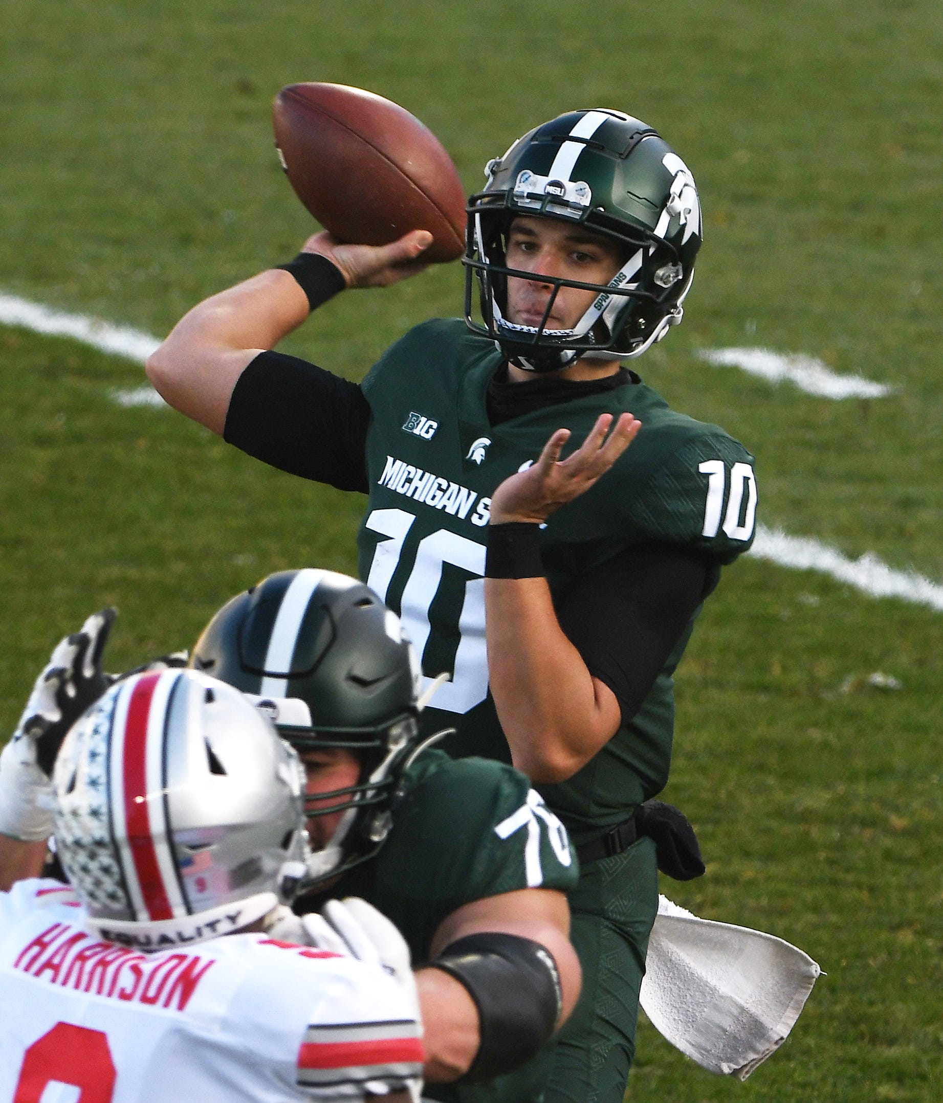 Payton Thorne named starting QB for MSU ahead of opener vs. Northwestern