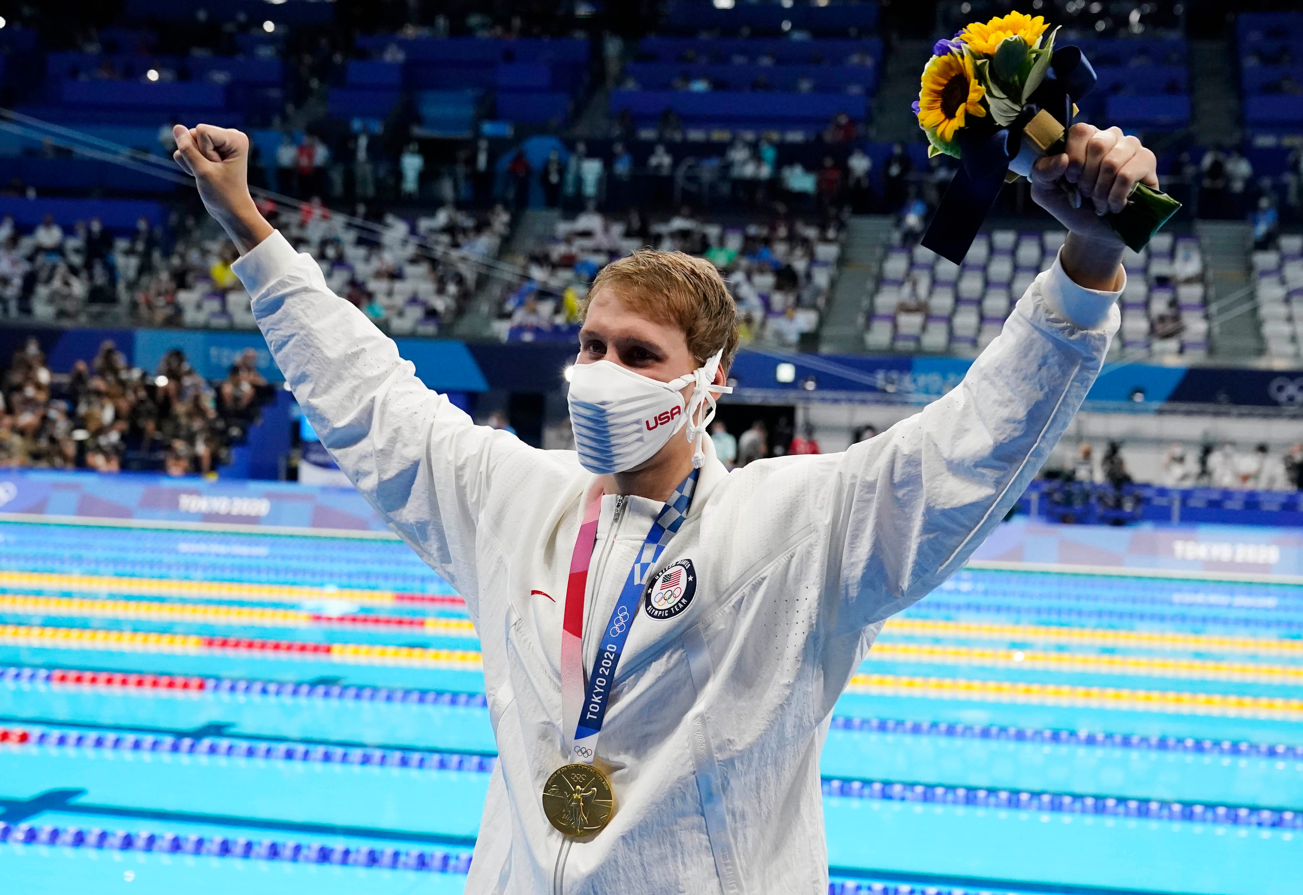 Us Olympic Swimming Has Best Day Ever Taking 6 Medals At Tokyo Games