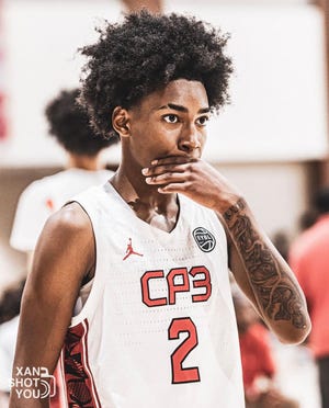 Robert Dillingham, a five-star 2023 point guard and major UNC basketball target, helped Team CP3 advance to the 16U semifinals last weekend at Nike EYBL's 2021 Peach Jam tournament in North Augusta, South Carolina.