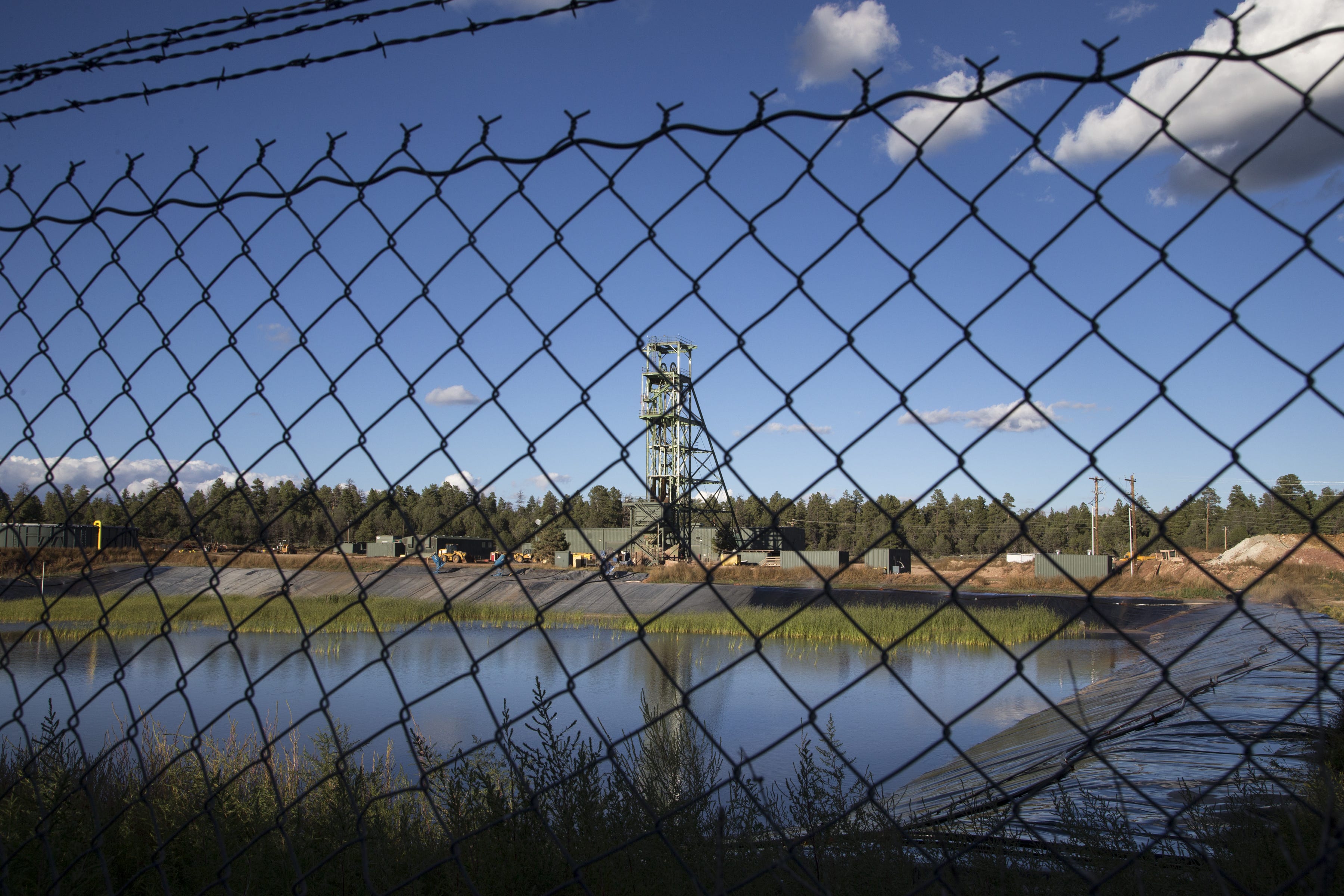 Canyon Mine, a uranium mine near the Grand Canyon, in 2018.