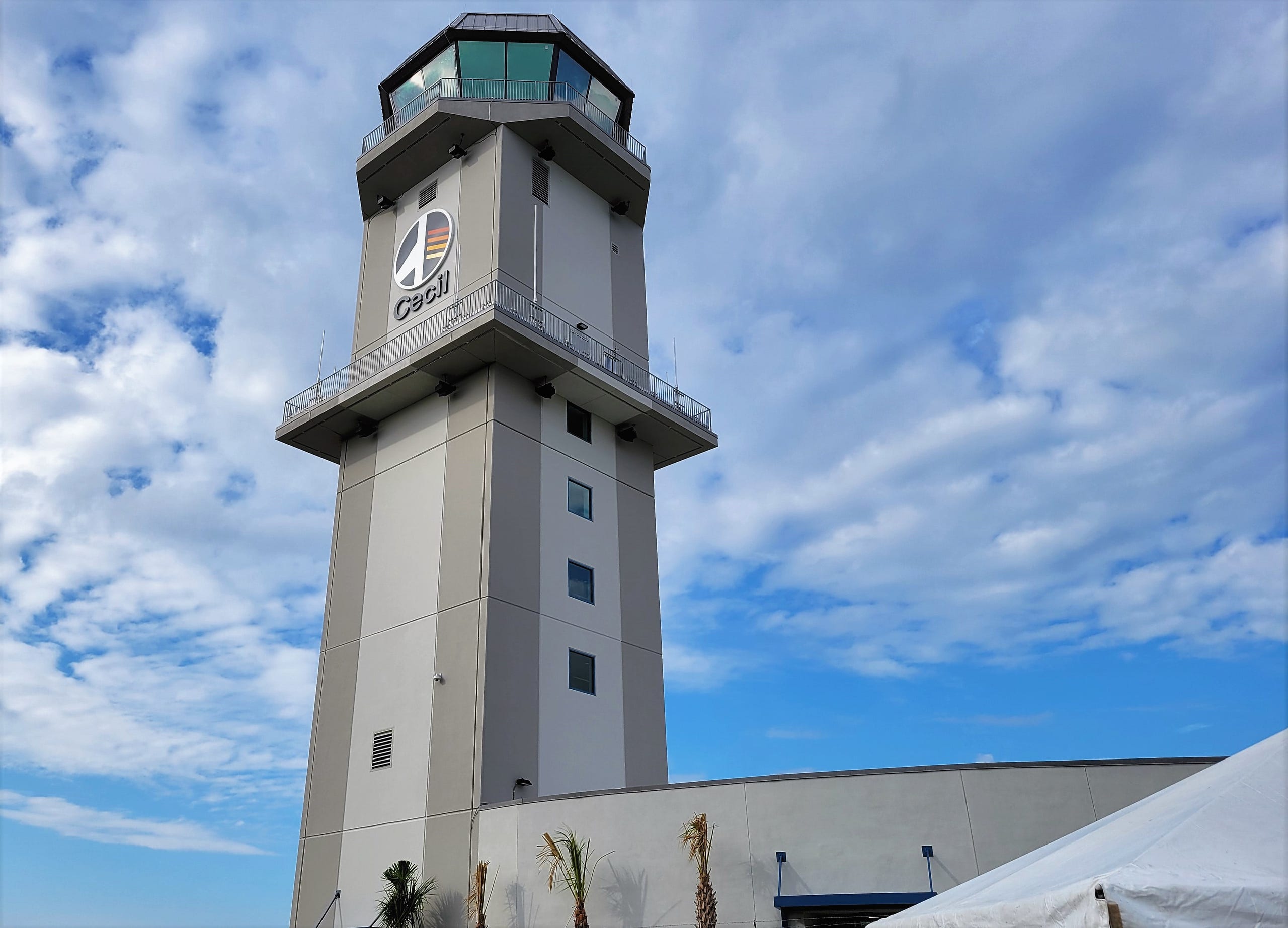 Cecil Spaceport's new control tower and mission control.