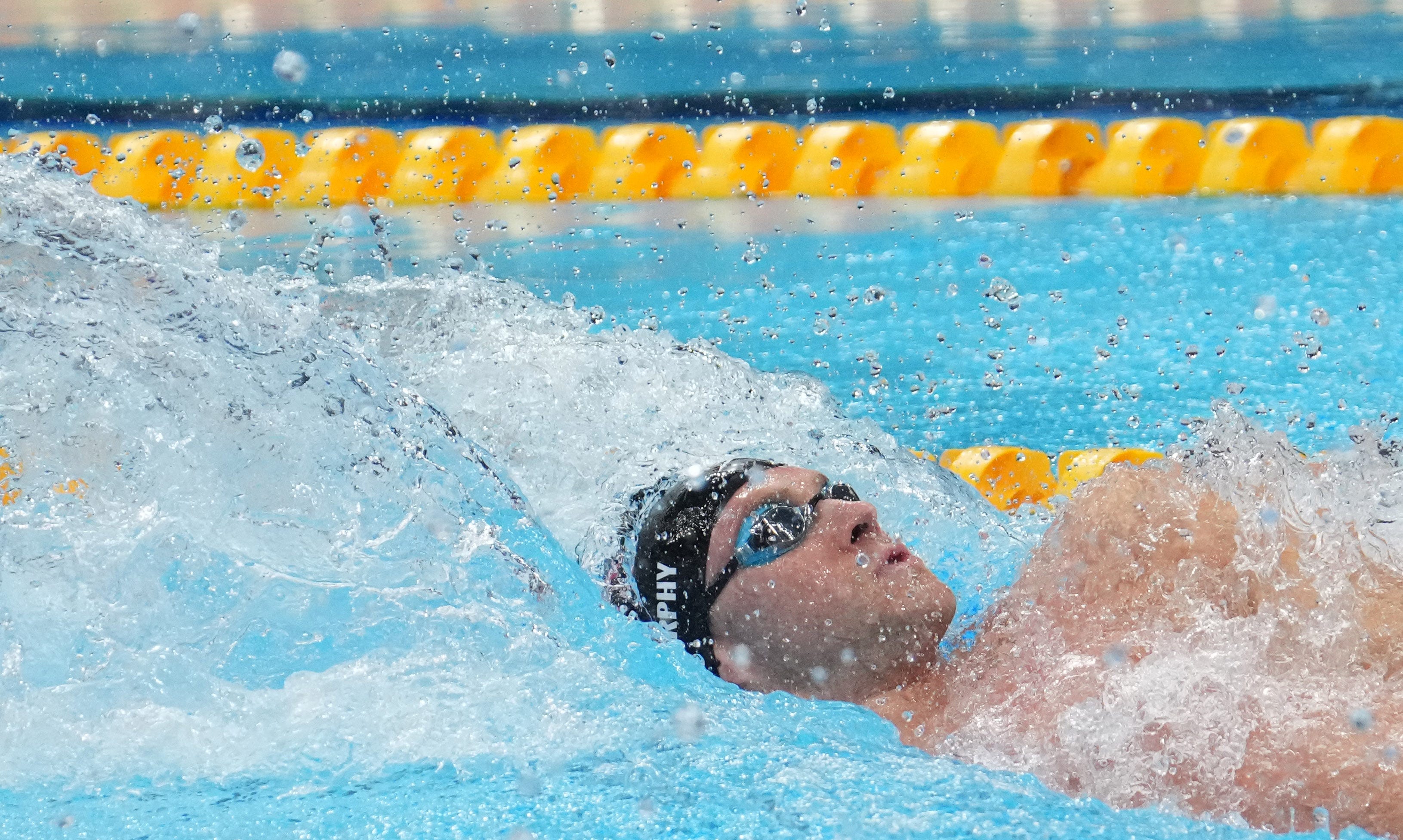 olympic swimming backstroke