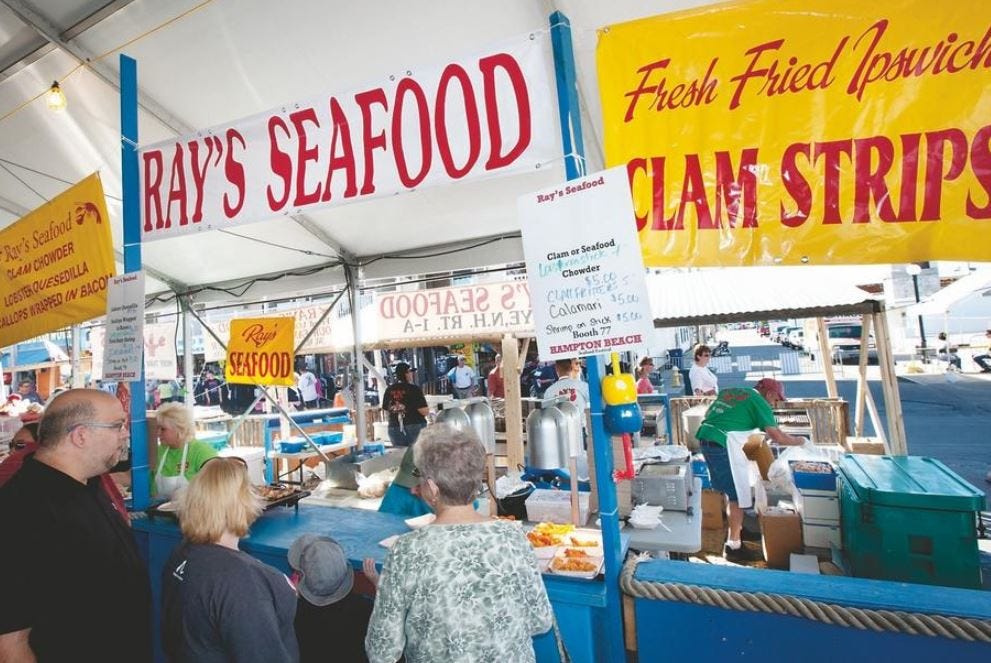Hampton Beach Seafood Fest 2021 Food, music, crafts, outdoor dining