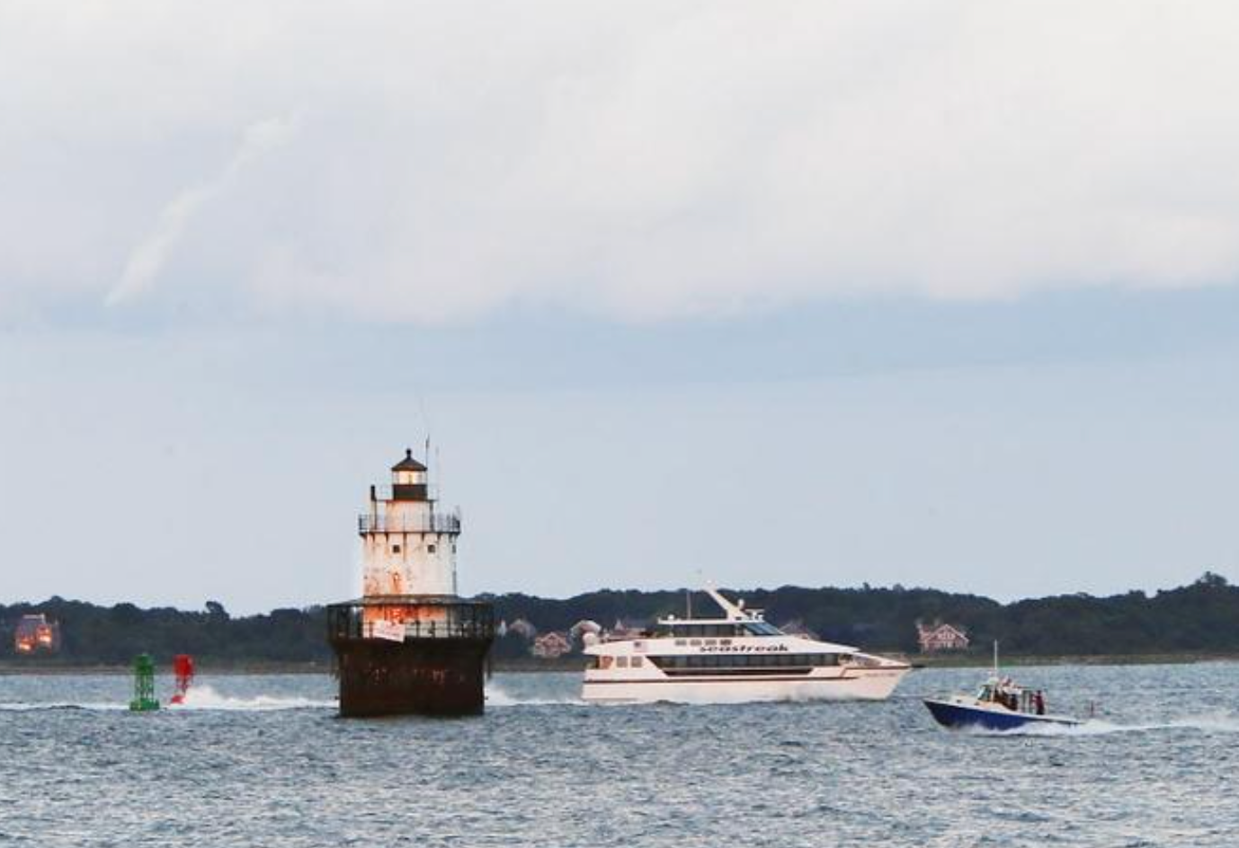Newbie takes the Seastreak ferry from New Bedford to Martha's Vineyard