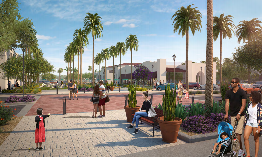 What to expect at Litchfield Square and how the city will pay for it