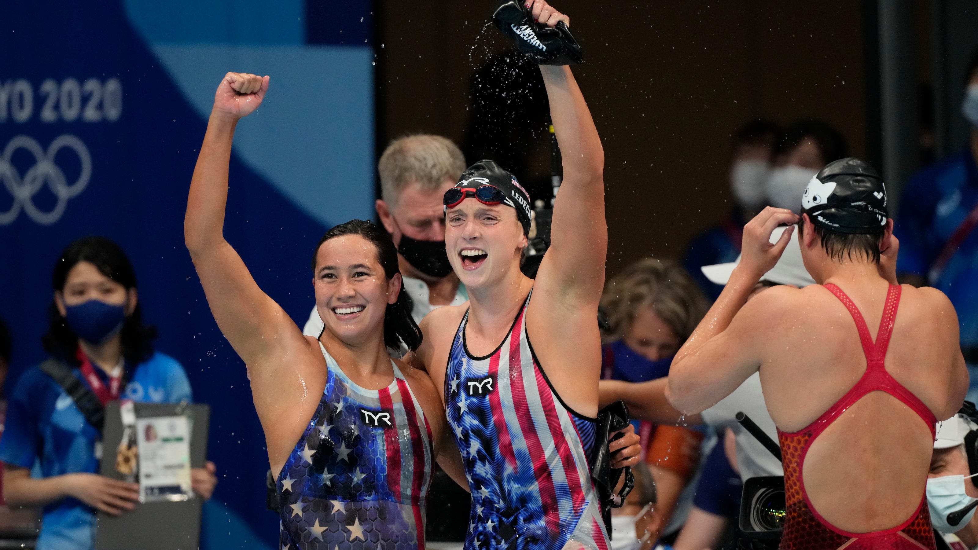 Tokyo Olympics live updates: Katie Ledecky completes history as American swimmers add medals