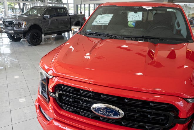 Austin-area dealers like Maxwell Ford say there is plenty of customer interest in new vehicles, but automakers' factory production has not fully ramped back up from shutdowns caused by the coronavirus pandemic.