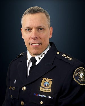 Portland (Oregon) Deputy Chief Chris Davis will be sworn in on Sept. 16, 2021, as the new police chief of Green Bay.