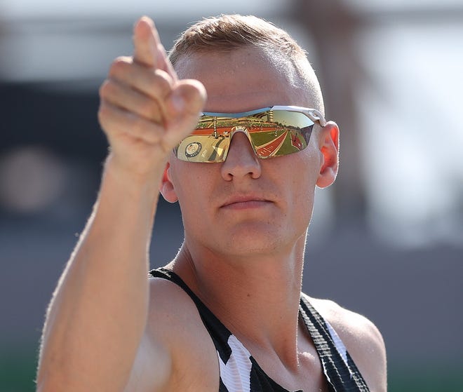 Sam Kendricks, who won bronze in the pole vault at the 2016 Olympics in Rio, is out of the Tokyo Games after testing positive for COVID-19.