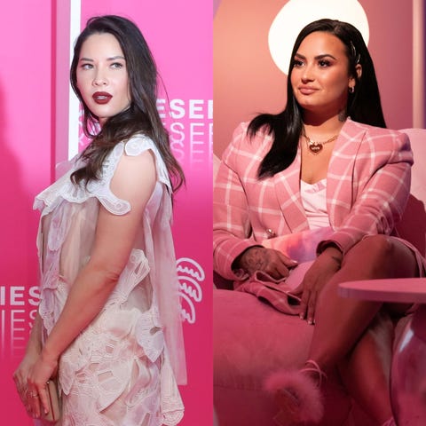 Olivia Munn sat down with Demi Lovato during the f