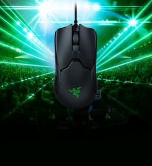 The Razer Viper 8KHz ambidextrous esports gaming mouse features an 8000Hz polling rate for incredible speed, low latency and smooth cursor movement