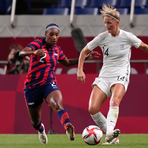 Crystal Dunn is confident the Americans will impro