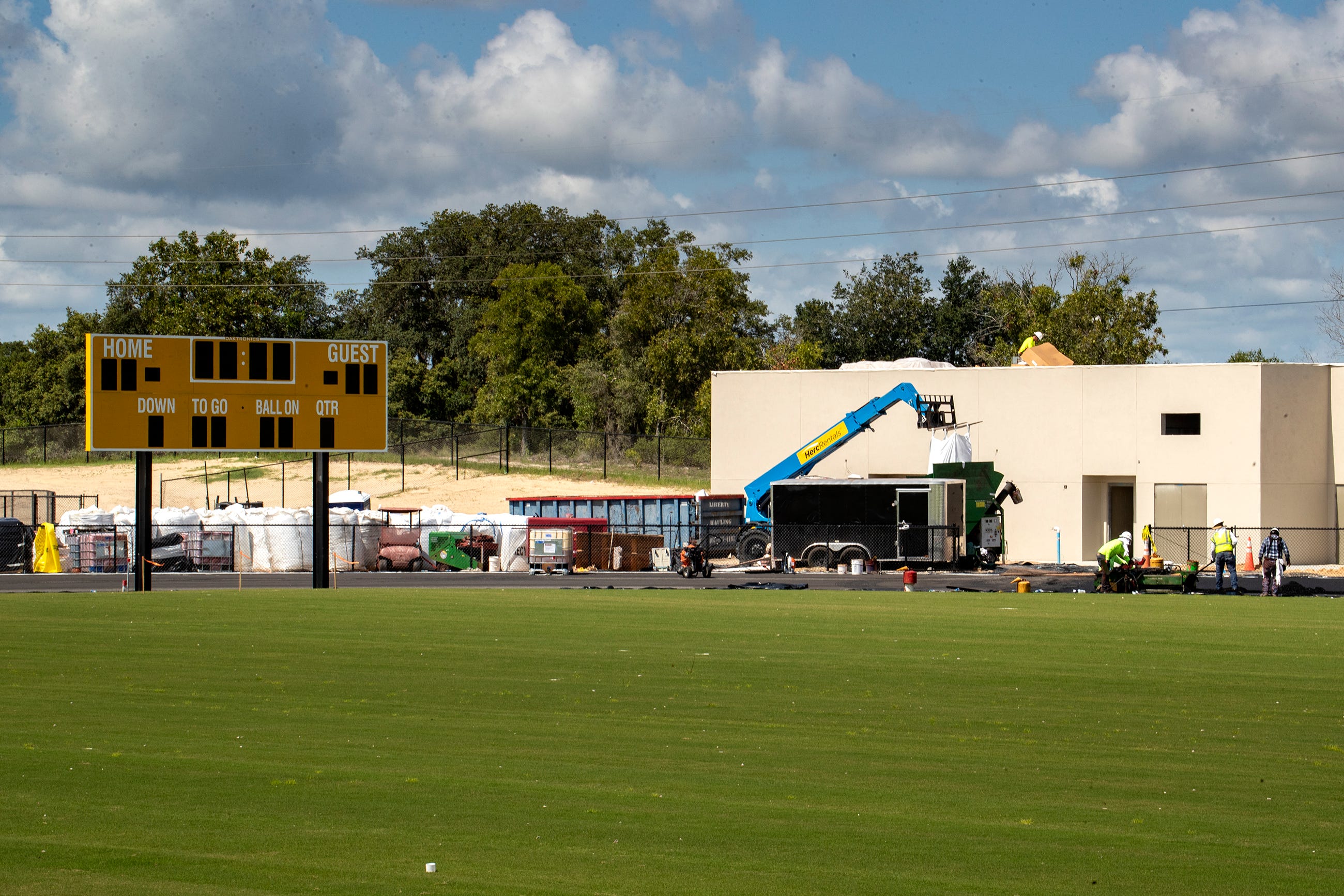 Davenport High School in Polk County building athletics from scratch