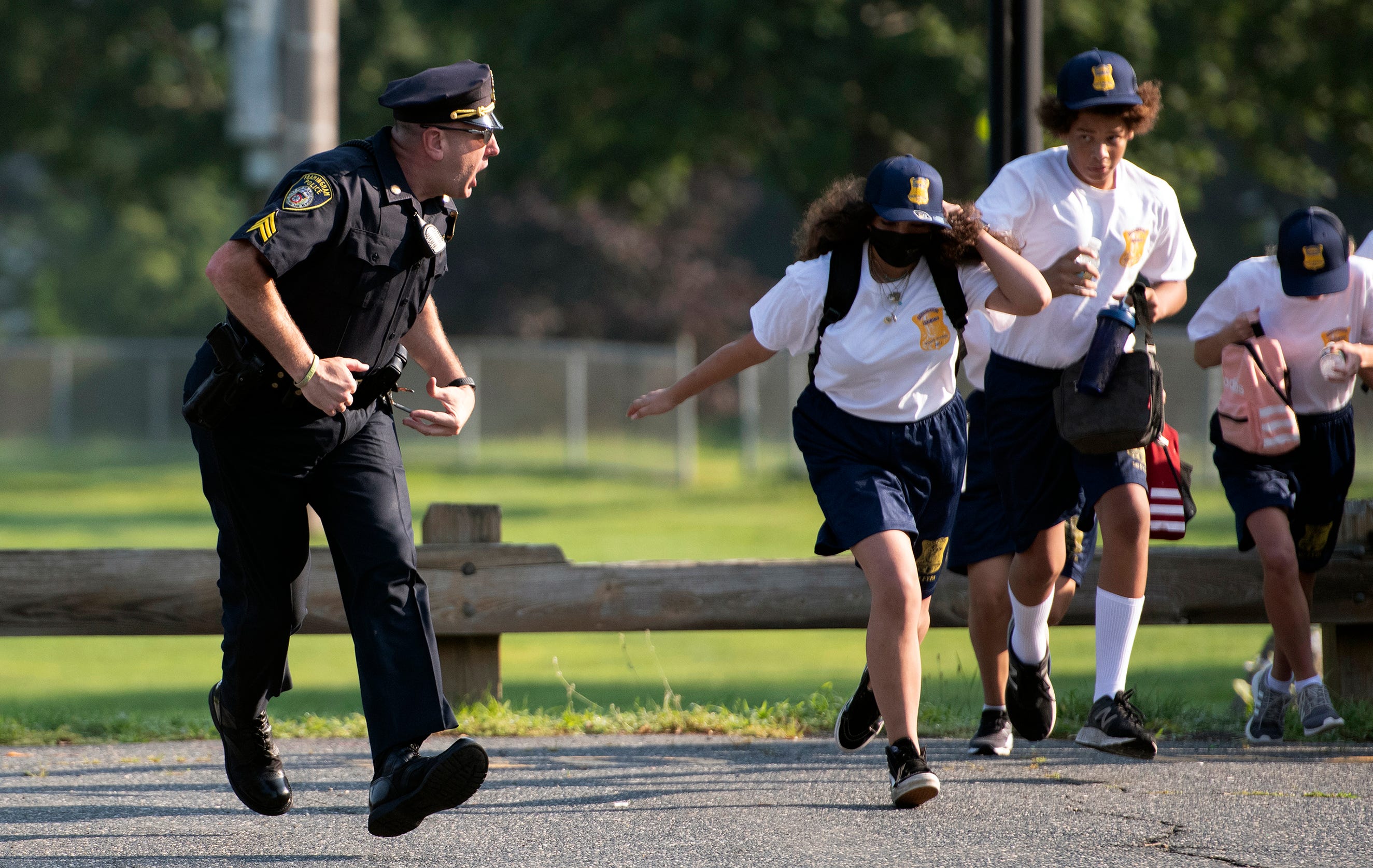 Teamwork, discipline for teens at first Framingham Youth Police Academy