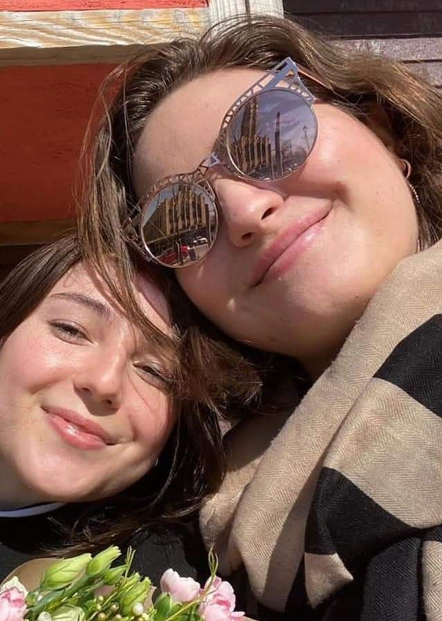 Anastasia Gromova, right, had come to Surfside to visit her best friend, Michelle Pazos, before moving to Japan. Both died Thursday, June 24, after Champlain Towers South collapsed. Michelle's father, Miguel, died with them.