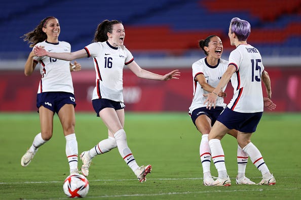 Rose Lavelle Penalty Kick Helps Uswnt Reach Olympic Semifinals Rose Lavelle Penalty Kick Helps Uswnt Reach Olympic Semifinals